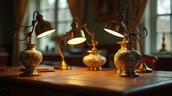 La belle surprise des lampes de bureau vintage pour optimiser votre espace