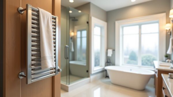 Optimisez votre salle de bain avec un porte serviette pour porte