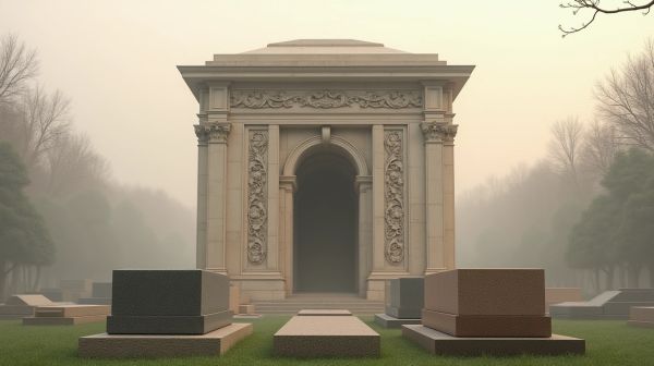 Sélection de pierres tombales élégantes pour un hommage intemporel
